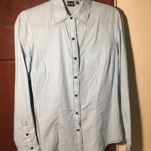 Light Blue Pinstripe Shirt